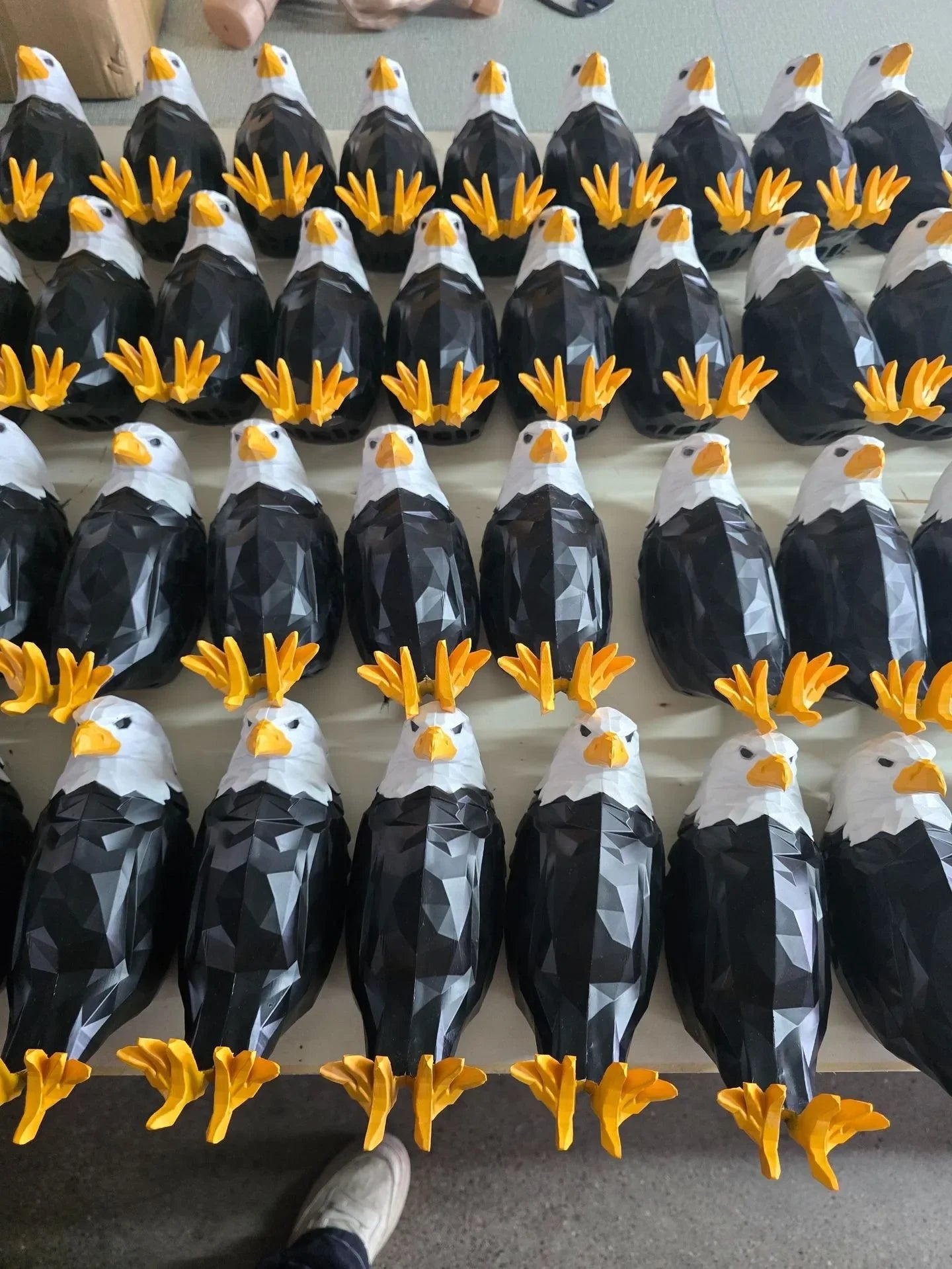 3D Wall Lamp Eagle Shape Projector Modern Creative Atmosphere Lamp Light 3D Print Body Animal Lighting Lustre Halloween Christma