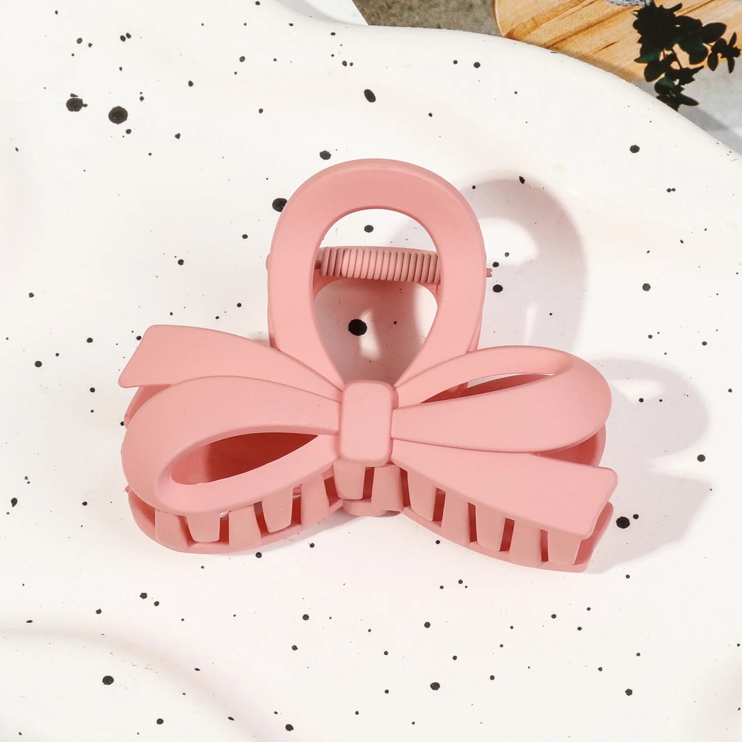 म्याट बो ठूलो कपालको पञ्जा क्र्याब कोरिया महिला ठोस एक्रिलिक कपाल क्लिप हेयरपिन केटीहरू पोनीटेल कपालका सामानहरू ब्यारेट्स हेडब्यान्डहरू