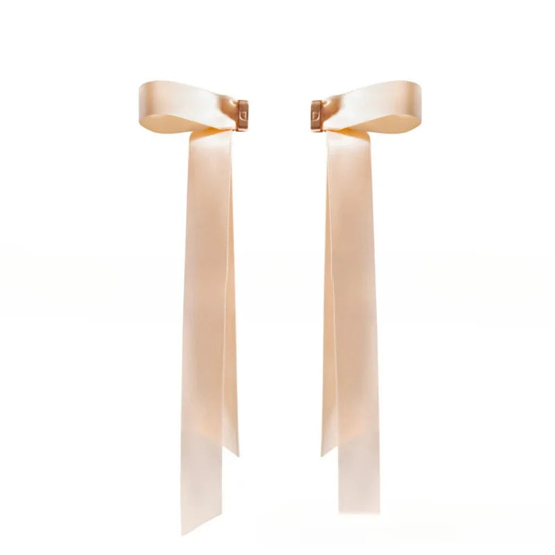 बाक्लो कपालको लागि धनुष र लामो रिबनसहितको चुम्बकीय कपाल क्लिपहरू अदृश्य होल्ड, महिला केटीहरूको लागि सुन्दर कपालका सामानहरू, उनको लागि उपहार