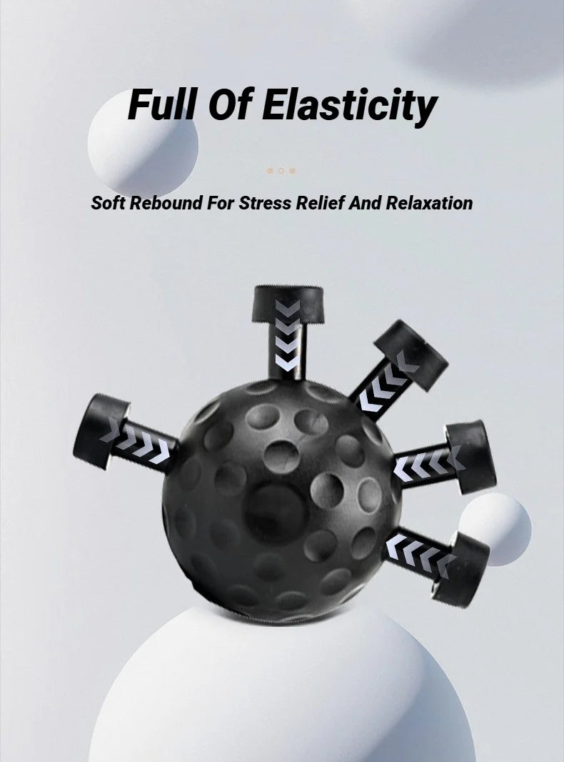 Finger Hand Strengthener Ergonomic Ball Gripper Exerciser Anti Slip For Musicians Athletes Strengthening Finger Exerciser