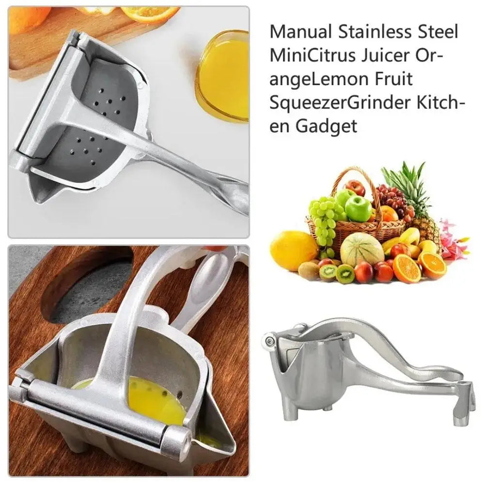 Aluminum Lemon Juicer Squeezer Manual Juicer Press Machine Household Fruit Clip Multifunctional Kitchen Accessorie