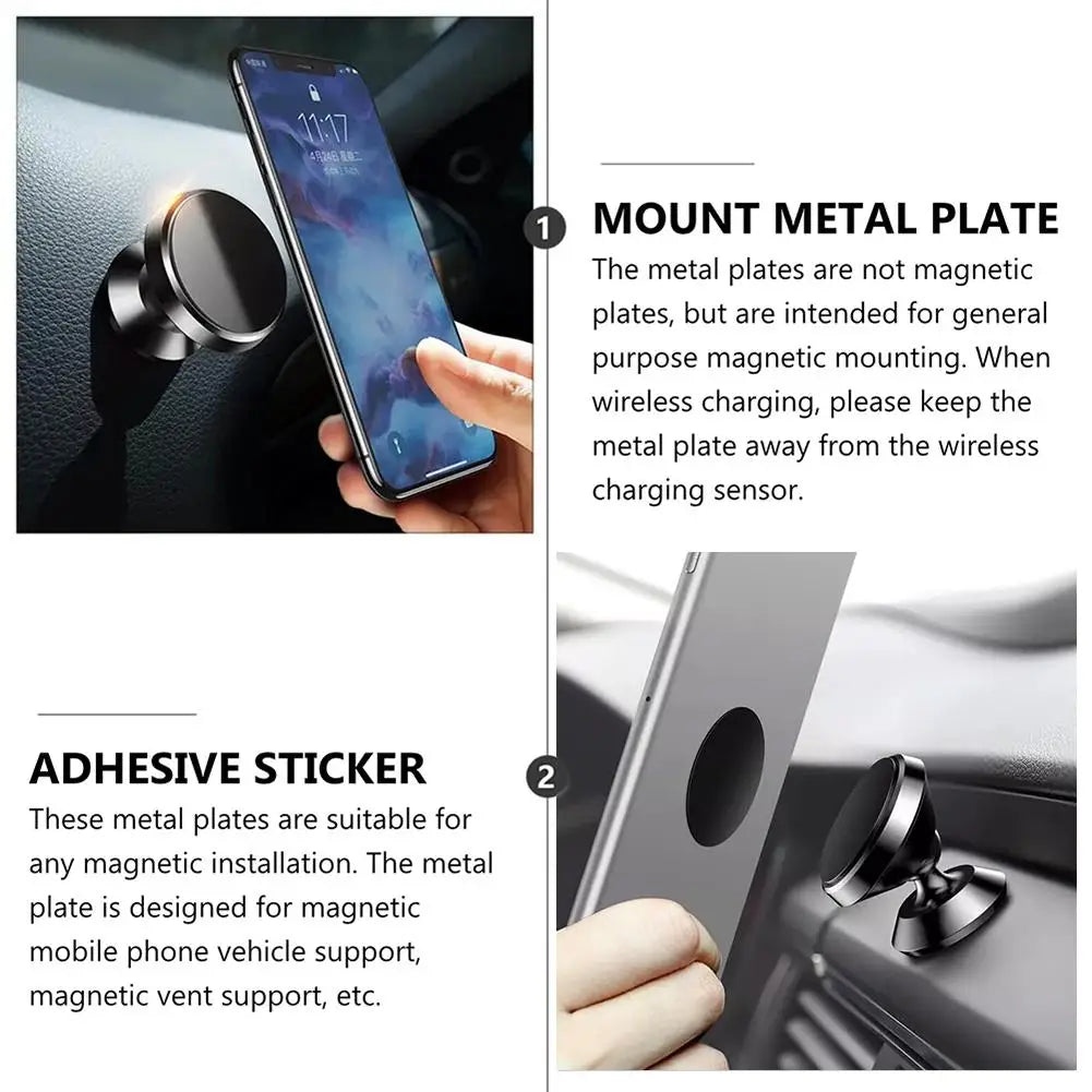 Round 40 Square 45*65mm Black Magnetic Guide Sheet Iron Scratches Sheet Square Patch Magnetic Magnetic Iron Support J0F3